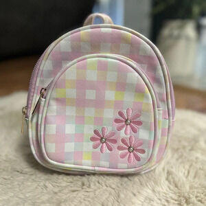 UNDER ONE SKY pink mini backpack